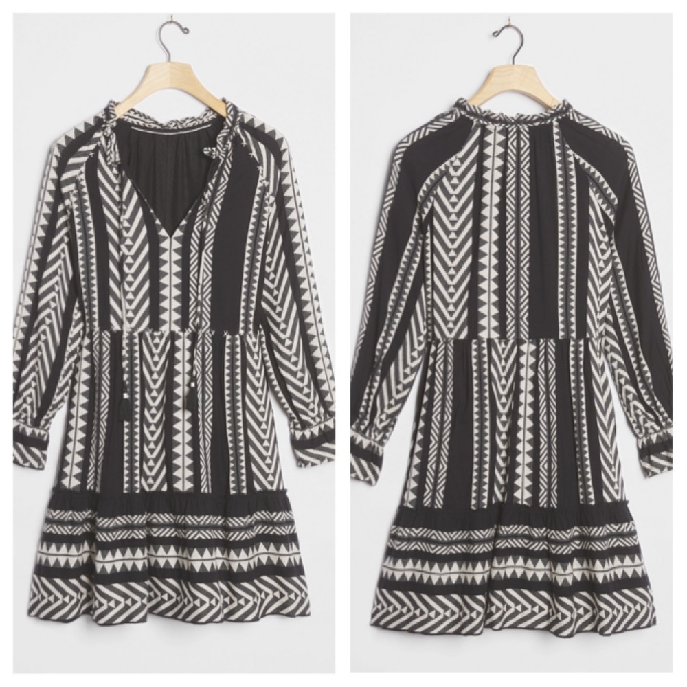❌SOLD❌ Anthropologie Maeve Dominique Tunic Dress - Picture 3 of 11